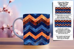 Sparkly Vibrant 11oz/15oz Stripe Mug Wrap Product Image 1