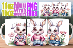 Vibrant souls sublimation print wrap, Easter Bunny Product Image 1