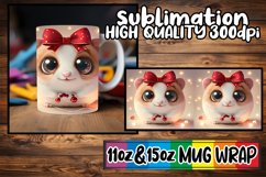 3D Christmas Mug Wrap for Holiday Sublimation Product Image 1