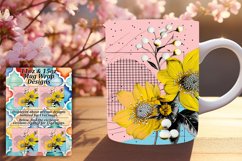 Floral Symphony Sublimation Mug - 11oz/15oz Product Image 1