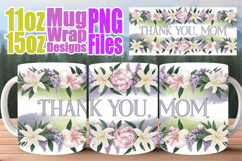 Enchanted reflections 11oz 15oz sublimation wrap, Mother&#039;s D Product Image 1