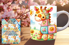 Elegant 15oz Mug Wrap Png Artwork , Animals Product Image 1