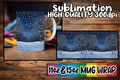 Scenic Beauty Mug Wrap Sublimation 11oz 15oz Product Image 1