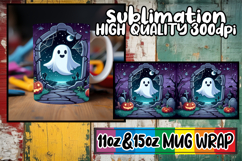 Bright horizons 11oz 15oz sublimation wrap, Ghost Product Image 1
