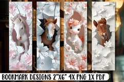 3D Creatures Popping Out Bookmarks Product Image 1