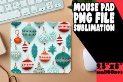 Frosty Christmas Crocheted Mouse Pads Product Image 1