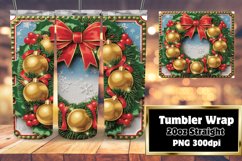 TRENDY 20oz Sublimation Tumbler , 3D Xmas Product Image 1