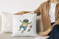 Summer Funny Frogs Clipart Product Image 6