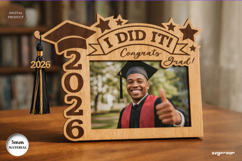 Graduation Photo Frames Bundle | Tassel Holder | Laser Cut Product Image 10