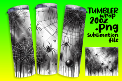 Custom Tumbler Wrap Design , Halloween Product Image 1
