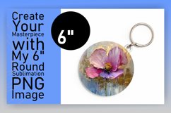 Garden of Beauty: Sublimation Round Designs Design PNG Product Image 1