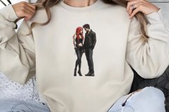 Gothic Valentines Day Sublimation PNG Product Image 1