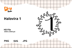 Halovira Monogram Product Image 1