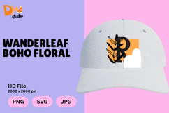 Wanderleaf Boho Floral Monogram Product Image 1