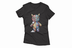 Horns Stitched Goblin Doll Halloween Voodoo PNG Cute Product Image 4
