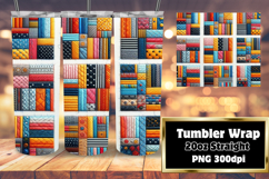 Personalized 20oz Tumbler Gift , Patchwork Product Image 1