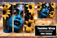 African American Grace Tumbler 3D Wrap 20oz Product Image 1