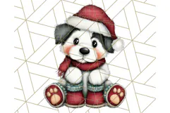 Christmas Animal Clipart, Festive Animals in Holiday Outfits Product Image 4