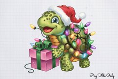 Funny Christmas Animals Clipart PNG Product Image 1