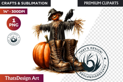 Halloween Character Boots - Spooky Gothic Clipart PNG Product Image 1