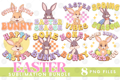 Easter Sublimation PNG Bundle Bunny Chick Farm Hip Hop Joy Product Image 1