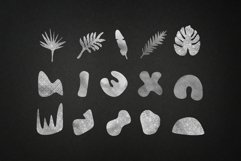 Silver Abstract Animal Clipart Product Image 2