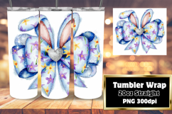 Crafty 20oz Tumbler Template , Easter Bunny Product Image 1