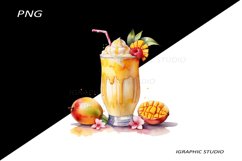 Milkshake Clipart, Food Clipart Product Image 1