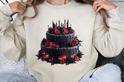 Gothic Valentines Day Clipart PNG Product Image 1