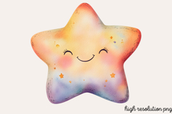 Cute Space Nursery Clipart Sublimation PNG Product Image 1