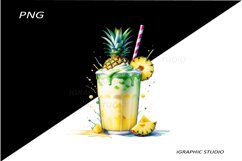 Milkshake Clipart, Food Clipart Product Image 1