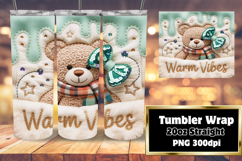 Sublimation-Ready Graphics for 20oz Tumbler , Holiday Product Image 1