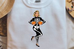 Vintage Witch Halloween Sublimation PNG Product Image 1