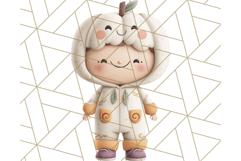 Cottagecore Halloween Clipart Cozy PNG, Autumn Fall Png Product Image 4