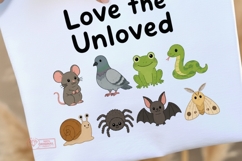 Love The Unloved Quotes Clipart Bundle | Unloved Animals PNG Product Image 3