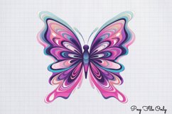 Smoke Butterflies Clipart PNG Product Image 1