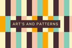 Rectangular Geometrical Mid Century | Rectangular pattern Product Image 1