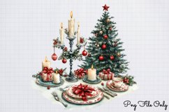 Royal Christmas Clipart Sublimation PNG Product Image 1