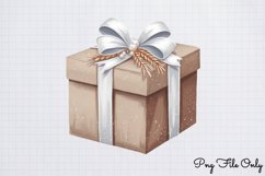 Rustic Christmas Sublimation Clipart PNG Product Image 1