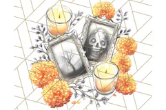 Halloween Around the World Clipart PNG, Fun Halloween Kids Product Image 4