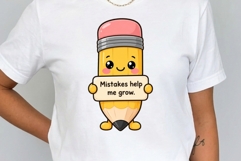 School Planner Motivation Clipart | 14 PNG Kawaii School Product Image 3