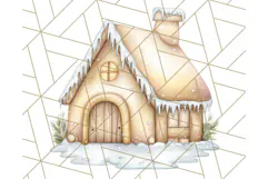 Cute Arctic Animal Clipart PNG, Cute Winter Animals Png Product Image 4