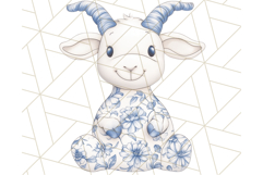 Cute Stuffed Animal Clipart, Chinoiserie Nursery Decor Png Product Image 4