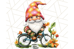 Summer Garden Gnomes Clipart PNG, Summer Country Gnomes Png Product Image 4