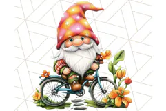 Summer Garden Gnomes Clipart PNG, Summer Country Gnomes Png Product Image 4