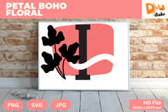 Petal Boho Floral Monogram Product Image 1