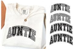 4 Auntie Png | Leopard Print | Checkered | Star Print Product Image 1
