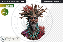 Deep Sea Fantasy Clipart PNG, Mermaid, ocean mythology Product Image 1
