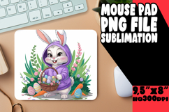 VIBRANT MOUSE MAT INNOVATIVE DESIGN, Easter Bunny Product Image 1