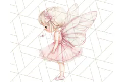 Pastel Fairies and Butterflies PNG, Spring Fantasy Clipart Product Image 4
